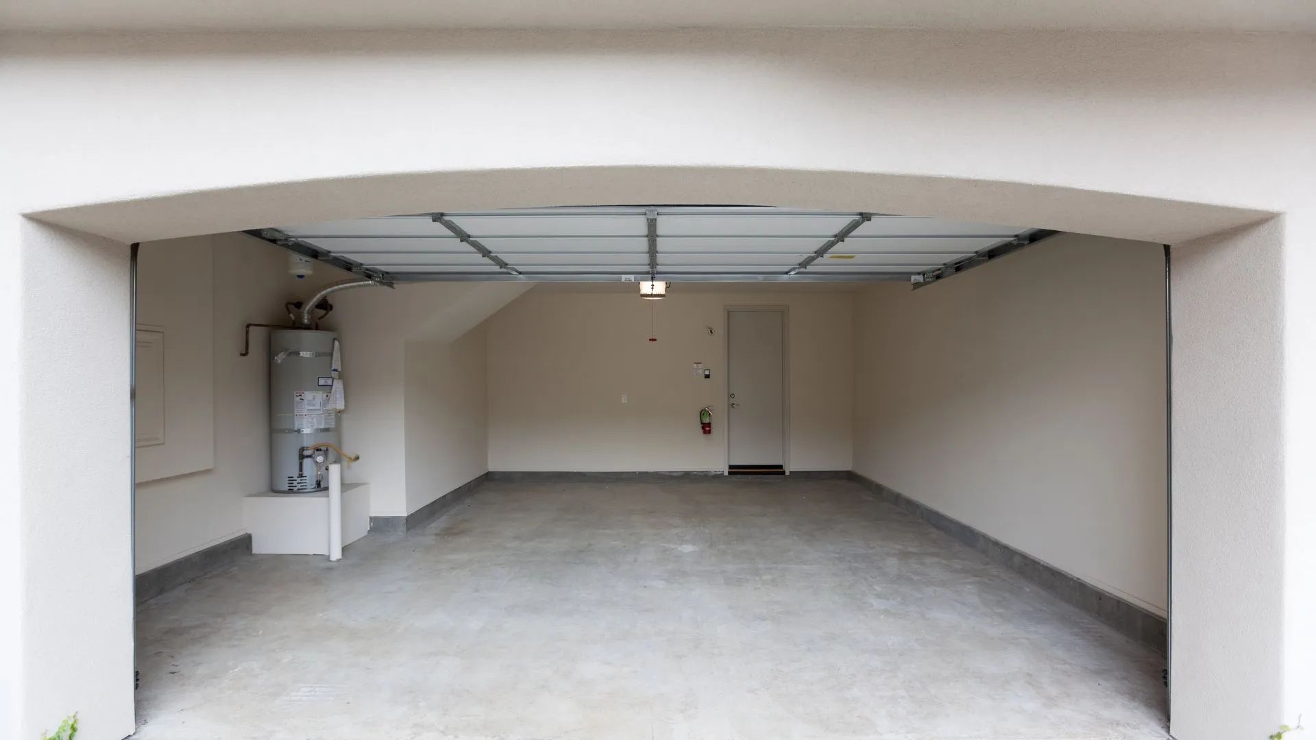 Carriage style garage door detail